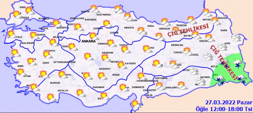 Meteoroloji tarih vererek uyardı! Güneşli günlere aldanmayan, yağmur geliyor (27 Mart hava durumu)