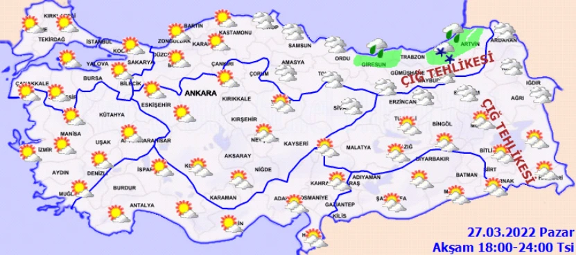 Meteoroloji tarih vererek uyardı! Güneşli günlere aldanmayan, yağmur geliyor (27 Mart hava durumu)