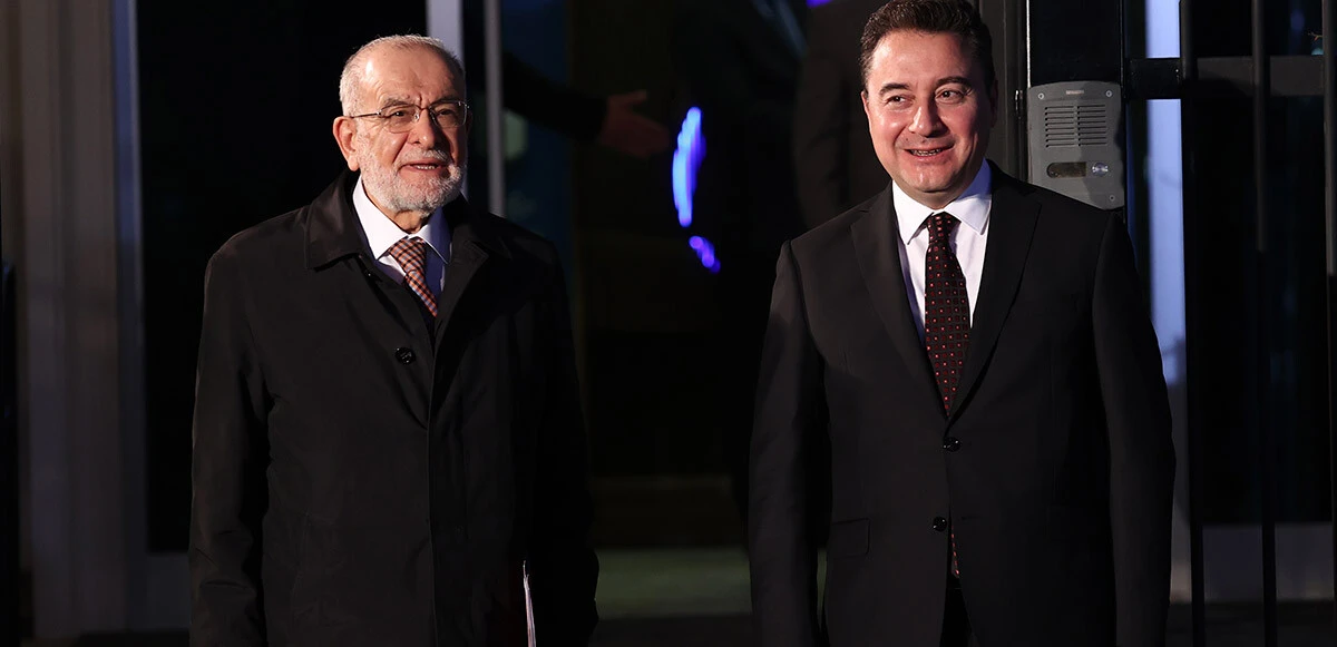 Ali Babacan'ın davetiyle 6 muhalefet partisi lideri buluştu