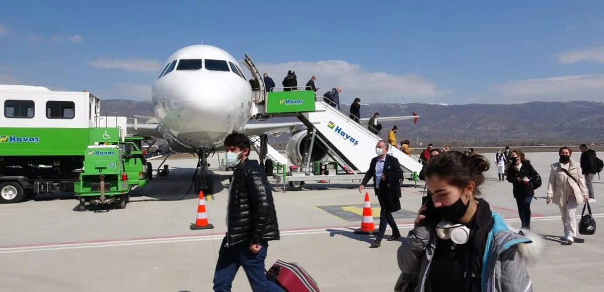 Cumhurbaşkanı Erdoğan’ın açılışını yaptığı Tokat Havalimanı'na yoğun ilgi