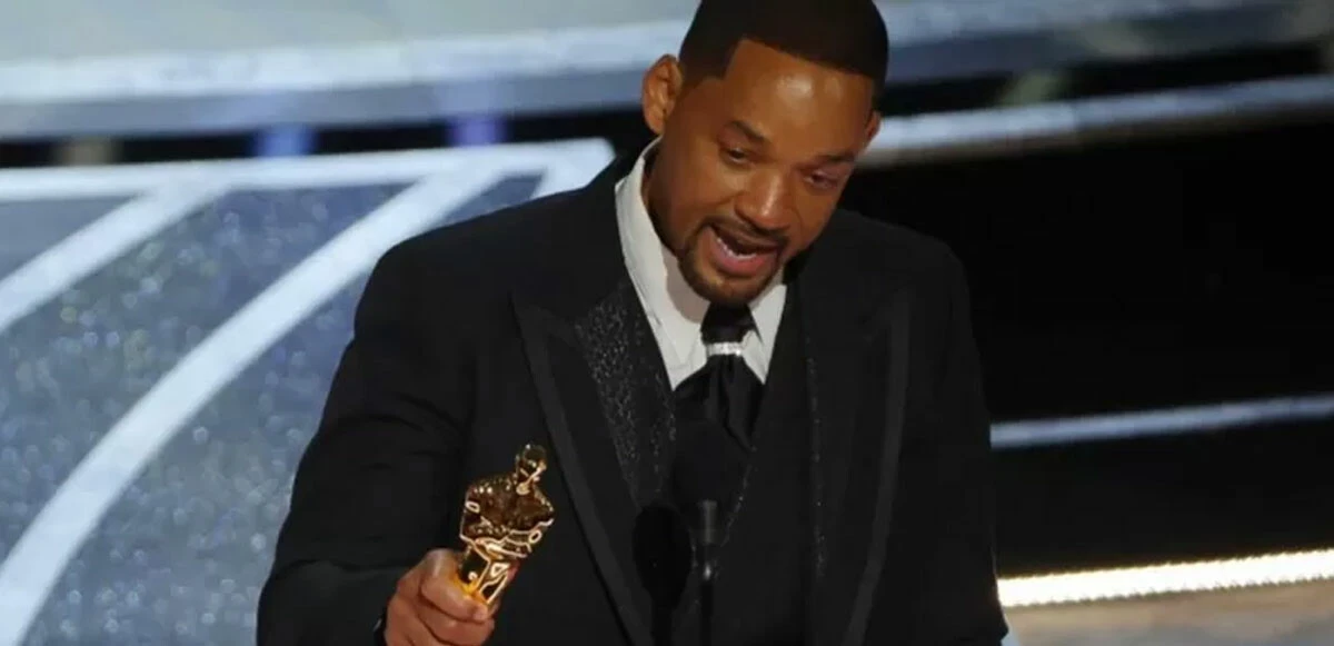 Will Smith Oscar Ödülleri'nde sunucu Chris Rock'u tokatladı: 'Karımın adını ağzına alma'