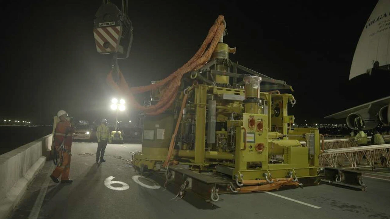 Karadeniz gazında son viraj! Bakan Dönmez paylaştı, dev vana Filyos'ta