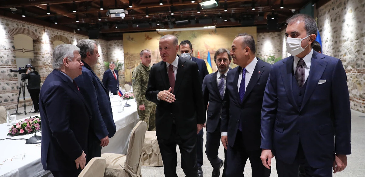 Dolmabahçe'de kurulan 'barış masası' dünya basınında: Erdoğan başardı