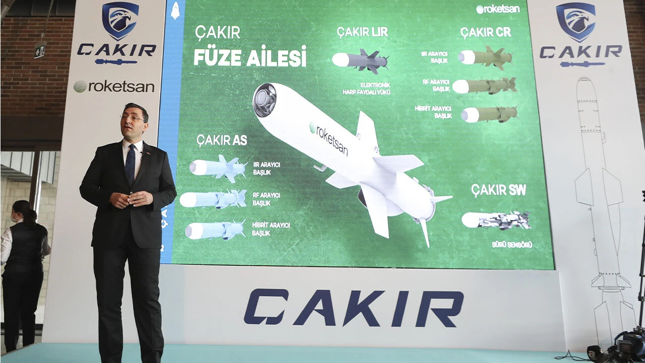 Son dakika: Roketsan yeni nesil Çakır Füzesi geliştirdiğini duyurdu