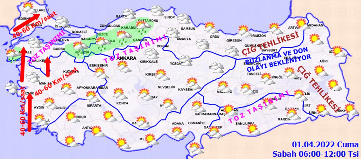 Meteoroloji'den İstanbul dahil 46 il için alarm: Rüzgar, yağmur ve fırtına...