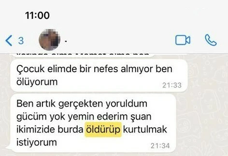 Kan donduran mesajlar ortaya çıktı! Annesinin öldürmek istediği Eylül bebek davası sil baştan