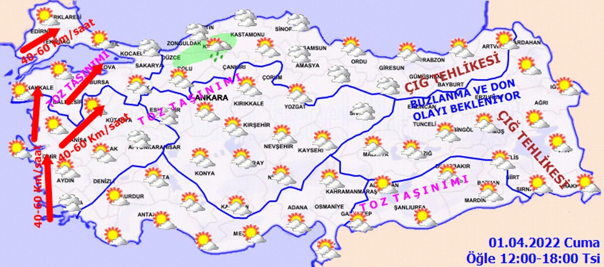 Meteoroloji'den İstanbul dahil 46 il için alarm: Rüzgar, yağmur ve fırtına...