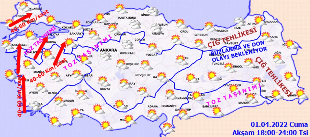 Meteoroloji'den İstanbul dahil 46 il için alarm: Rüzgar, yağmur ve fırtına...