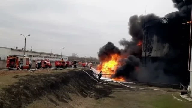Rusya'daki petrol deposunun vurulmasının ardından Ukrayna'dan ilk açıklama