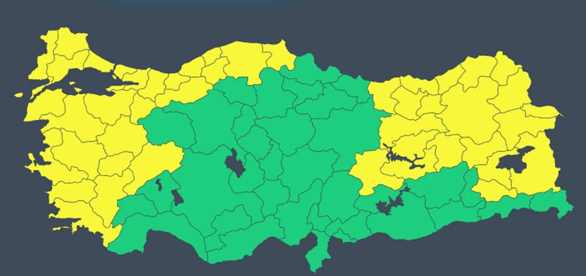Meteoroloji'den İstanbul dahil 46 il için alarm: Rüzgar, yağmur ve fırtına...