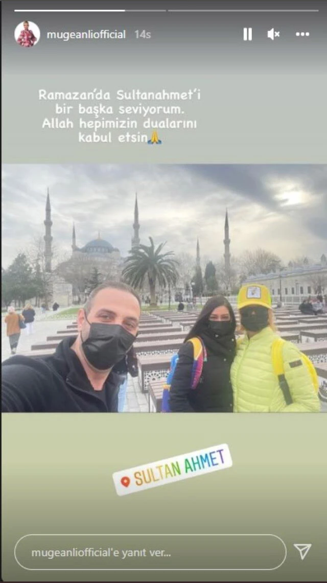 Müge Anlı Sultanahmet’e gitti: Tanınmamak için maske, gözlük ve başörtü takarak kamufle oldu