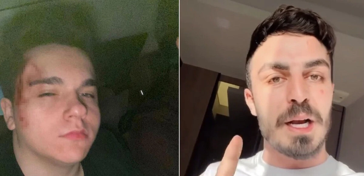 Fenomenlerin partisinde kavga: Masa ve şişeler havada uçuştu