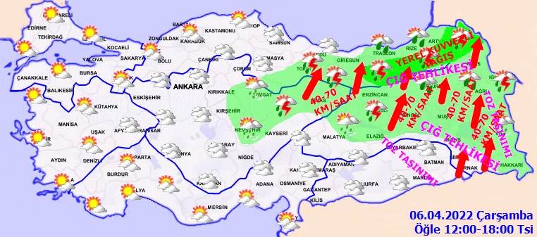 Güneşli havaya aldanmayın! Gök gürültülü sağanak ve fırtına yolda (6 Nisan hava durumu)