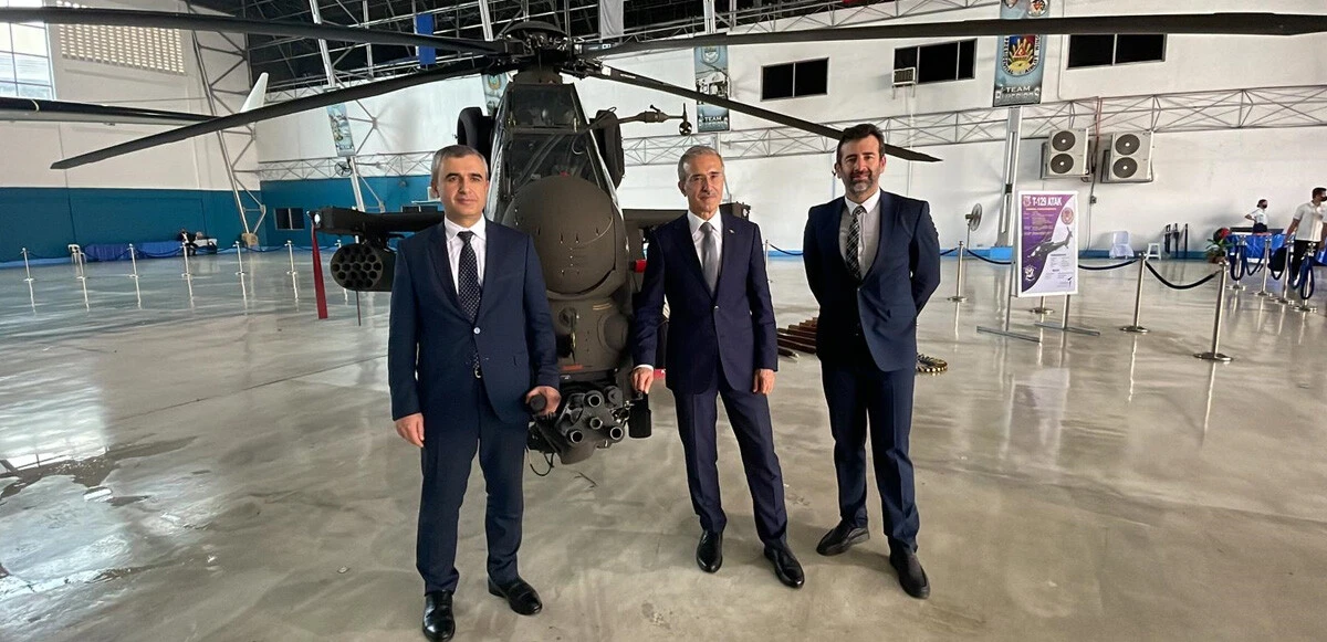 Atak helikopterleri ilk kez yurt dışına teslim edildi