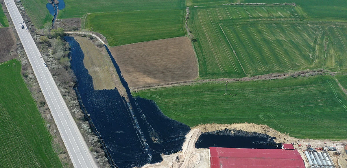 Edirne’de çevre katliamı: Tonlarca zift tarım alanına yayıldı