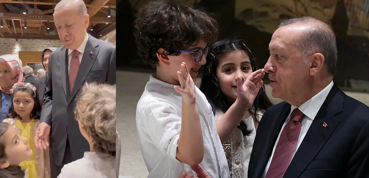 Minik çocuklar Cumhurbaşkanı Erdoğan’a seslendi: Cumhur Dede