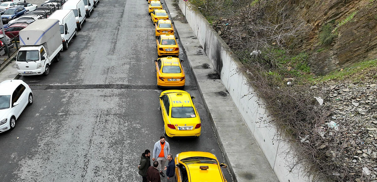 İstanbul taksiciler kuyruğa girdi! Zam sırası yine oluştu