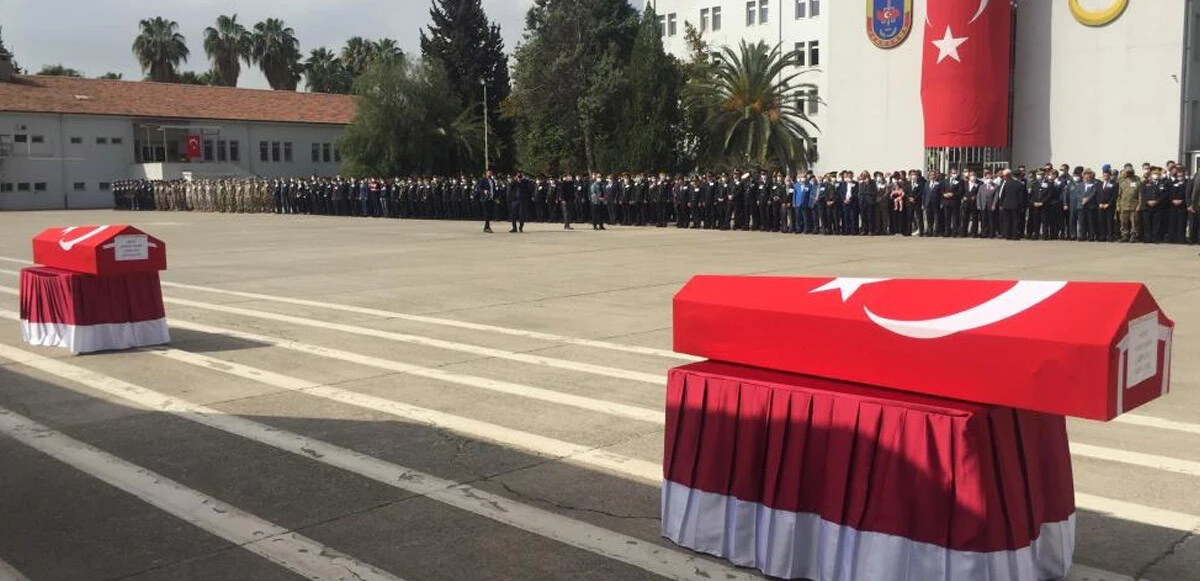 Kaza şehitleri gözyaşları arasında memleketlerine uğurlandı