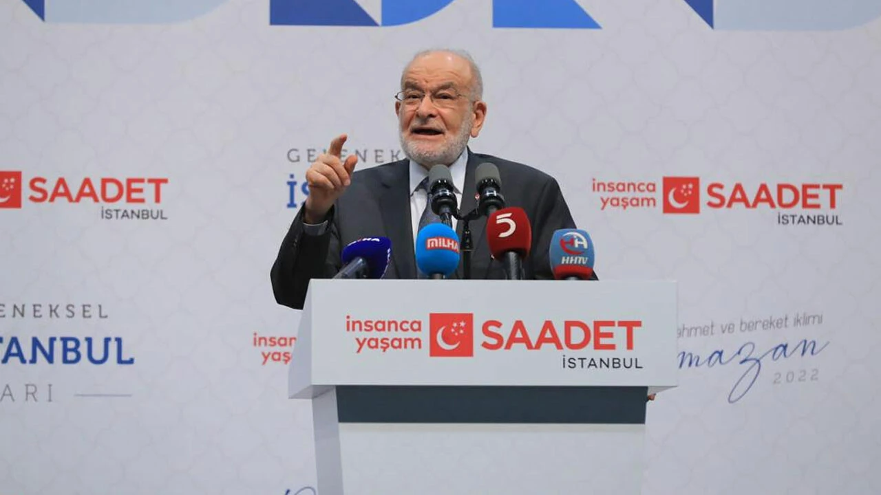 Temel Karamollaoğlu ve Ekrem İmamoğlu iftarda buluştu