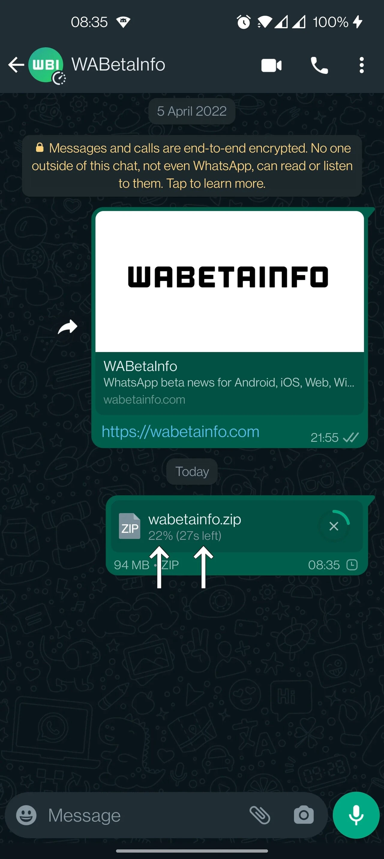 WhatsApp dosya paylaşımıyla ilgili yeni bir özelliği test ediyor
