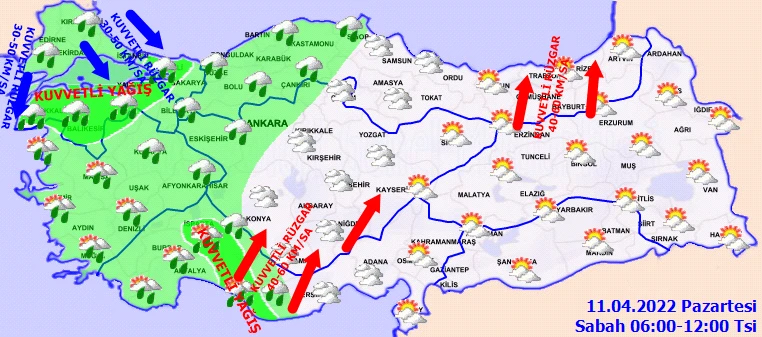 Nisan’da kar alarmı verilmişti: Beklenen gün geldi, sıcaklık düştü! Meteoroloji’den 6 kente uyarı