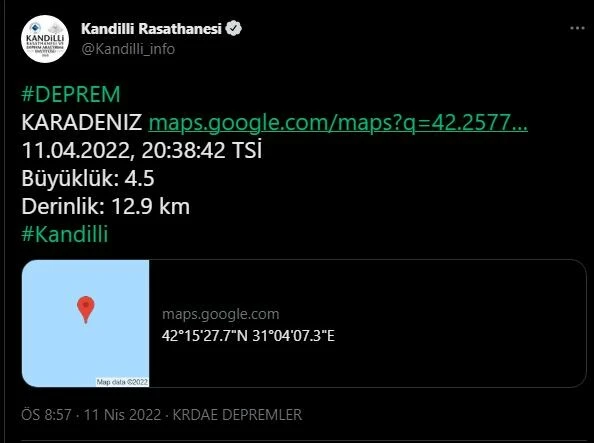 Son dakika! Karadeniz'de deprem: İstanbul'da da hissedildi
