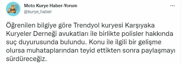 Polisle motokurye arasında sosyal medyayı ikiye bölen diyalog: Beynine sıkarım