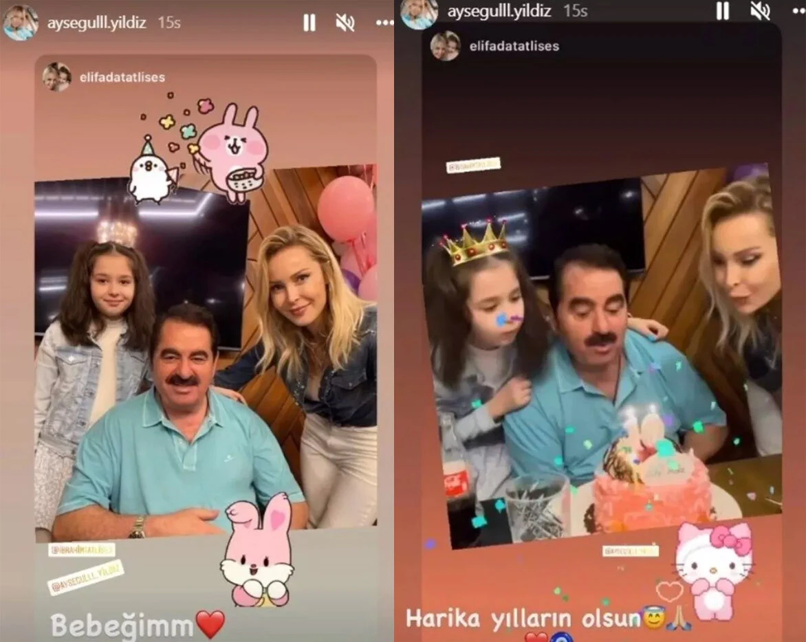İbrahim Tatlıses ile Ayşegül Yıldız'ın kızları Elif Ada büyüdü! "Babasının kızı"