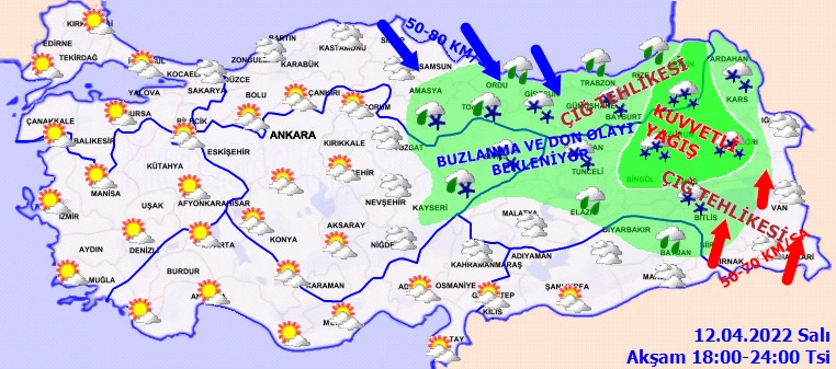 Nisan ayında kar sürprizi! Sıcaklıklar düştü, İstanbul’u sağanak vurdu (12 Nisan hava durumu)