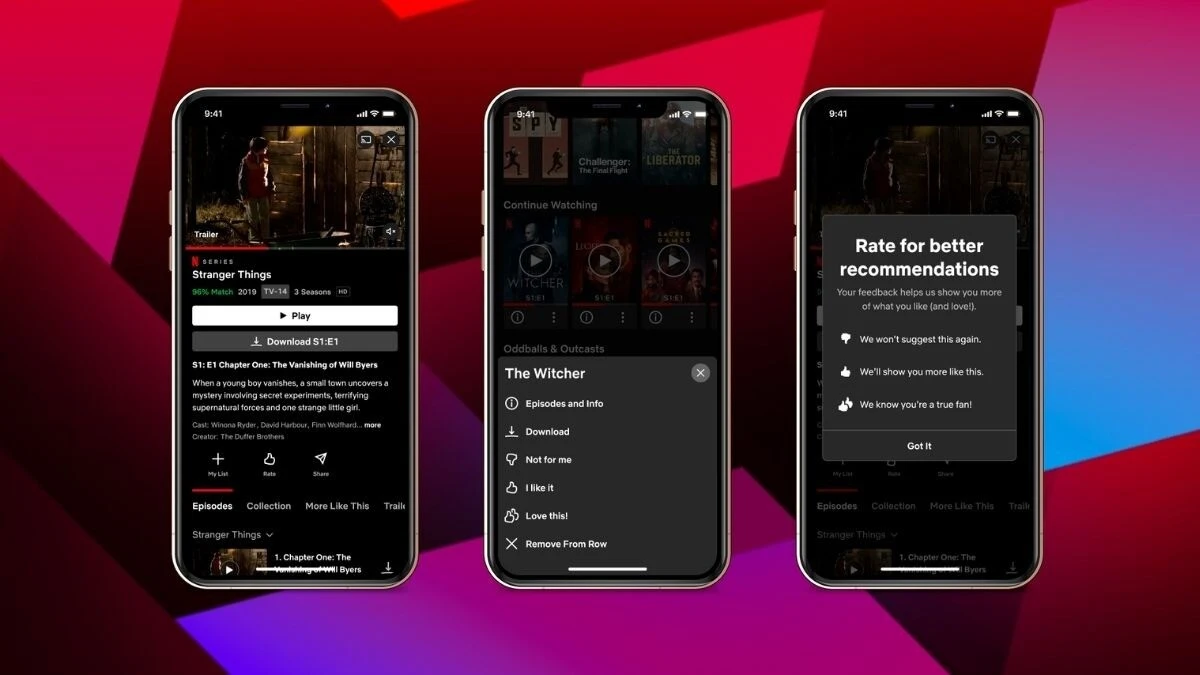 Netflix, beğeni seçeneklerine yeni bir işlev daha ekledi: İki başparmak