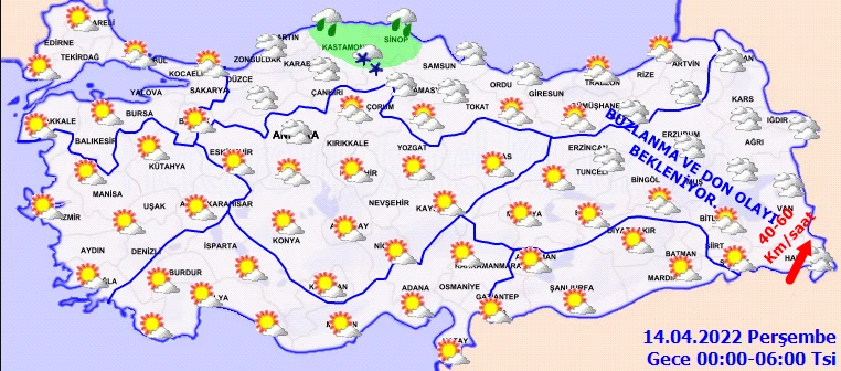 Meteoroloji'den bugün için kritik uyarı: Kar kuvvetli olacak (13 Nisan hava durumu)