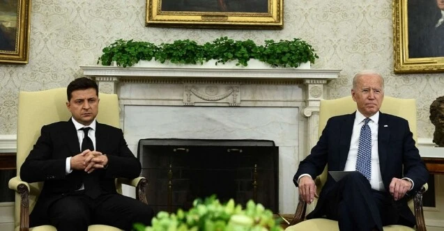 ABD Başkanı Joe Biden Zelenkiy ile görüştü! Milyonlarca dolarlık ek destek