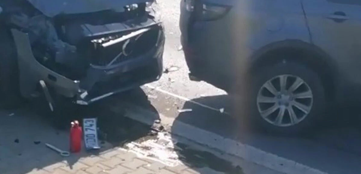 Beşiktaş'ın stoperi Francisco Montero trafik kazası geçirdi: Kaza anının görüntüleri ortaya çıktı