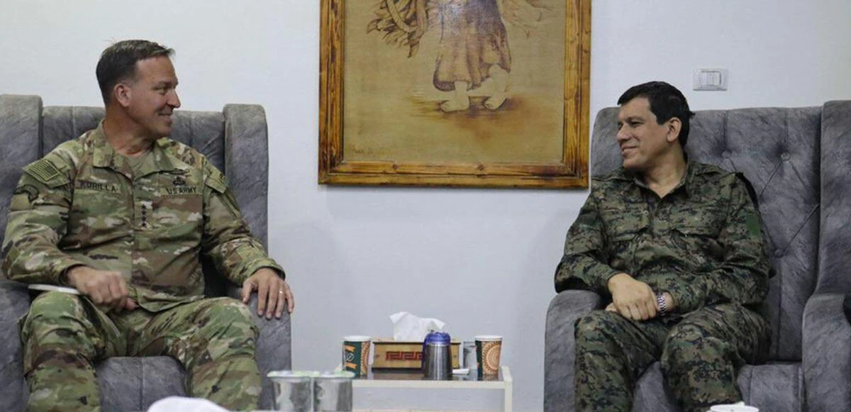 ABD’li komutan terörist başı ile görüştü