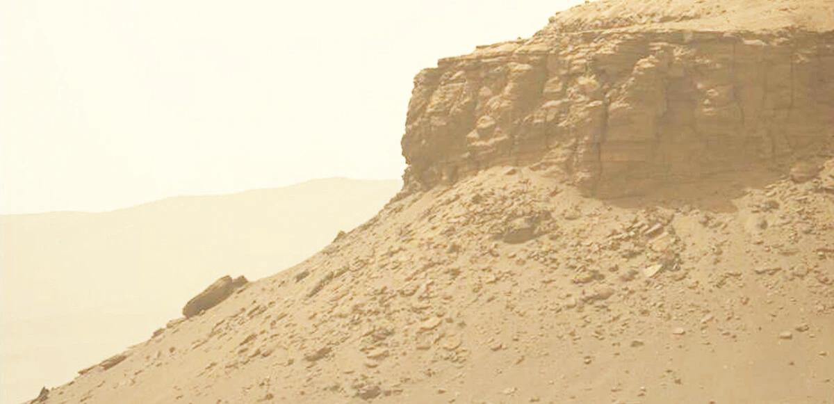 Mars’ın antik deltasından fotoğraflar