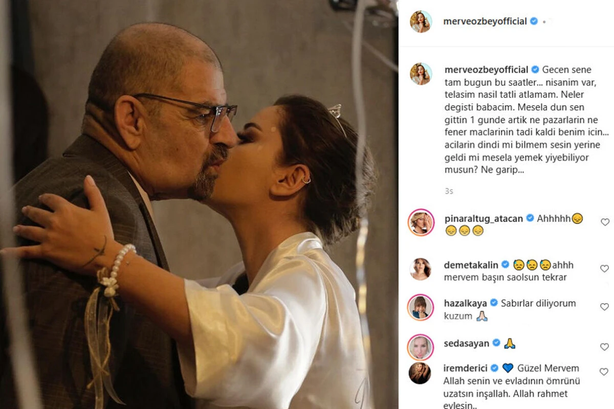 Merve Özbey’den babasına: "Çok kötü bir kocaydı"