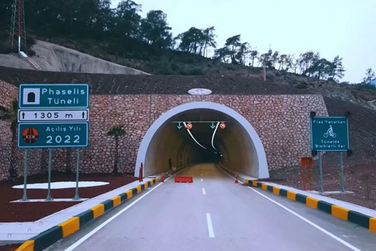 Phaselis Tüneli nerede, hangi ilde? Phaselis Tüneli açıldı mı, hangi yolları bağlayacak?