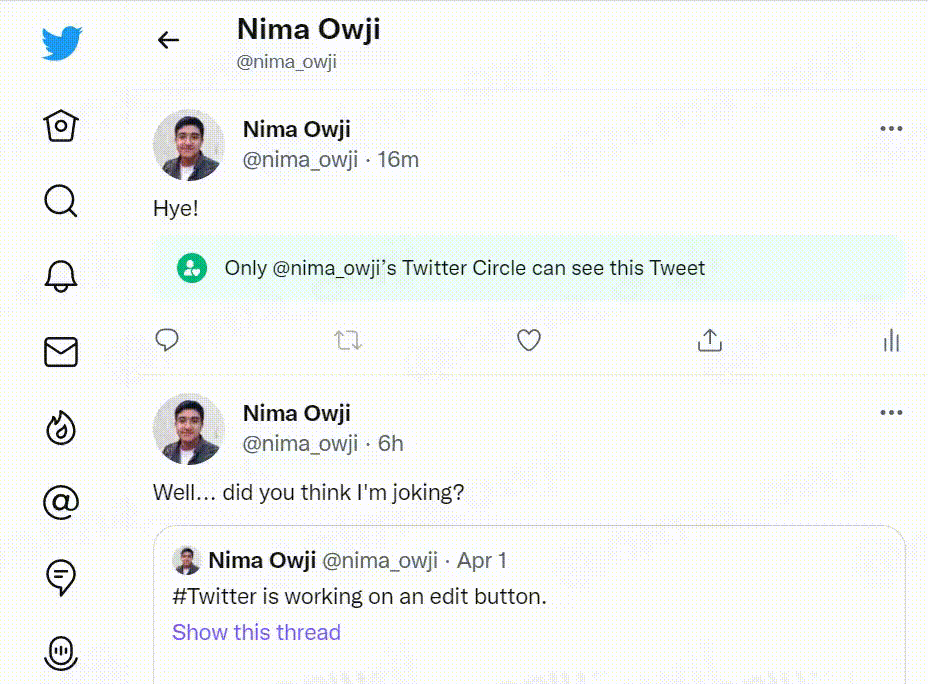 Twitter'ın yeni tweet düzenleme işlevi böyle çalışacak