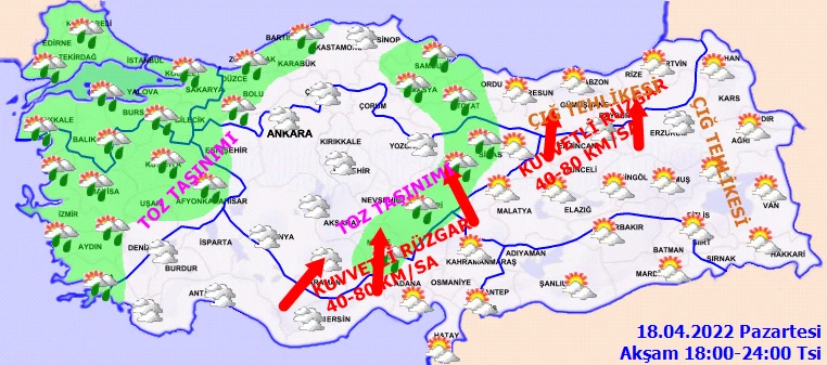 Meteoroloji’den uyarı: Dışarı çıkmayın, kapı ve pencerelerinizi kapatın! En kuvvetlisi geliyor