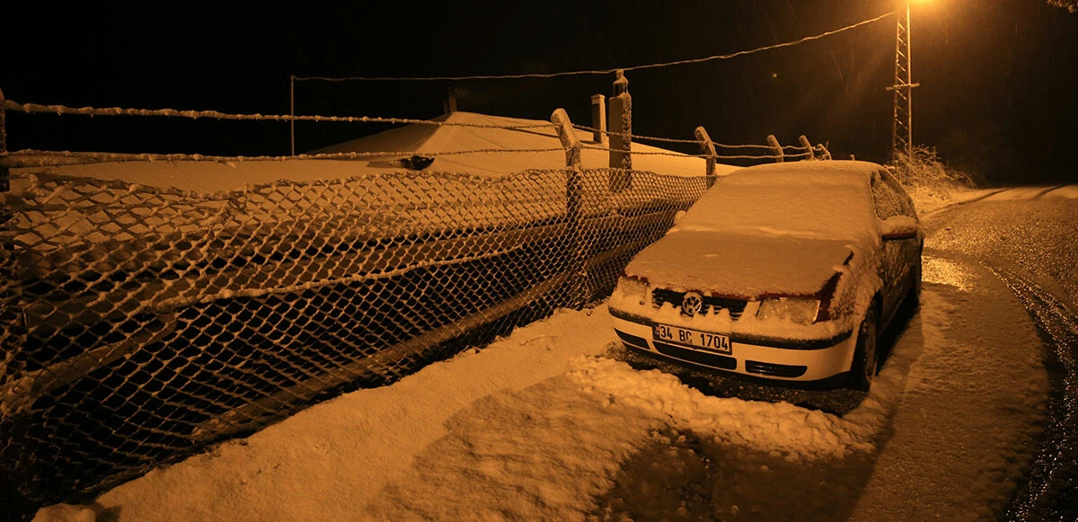 Kar Trakya’dan giriş yaptı! Yüksek kesimlerde etkisini gösteriyor
