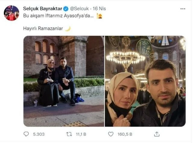 Selçuk Bayraktar'dan çok konuşulacak bir paylaşım daha