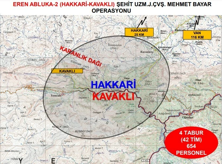 PKK'ya darbe üstüne darbe! Pençe-Kilit'in ardından bir operasyon da Hakkari'de