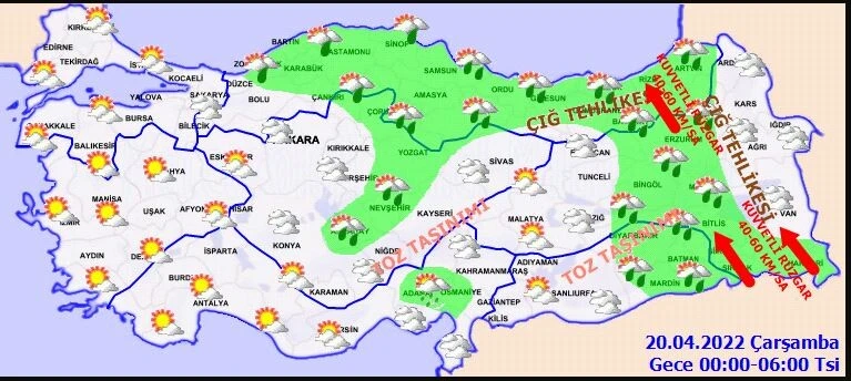 Toz bulutu Türkiye’yi esir aldı! Meteoroloji’den vatandaşa ‘Maske takın’ uyarısı