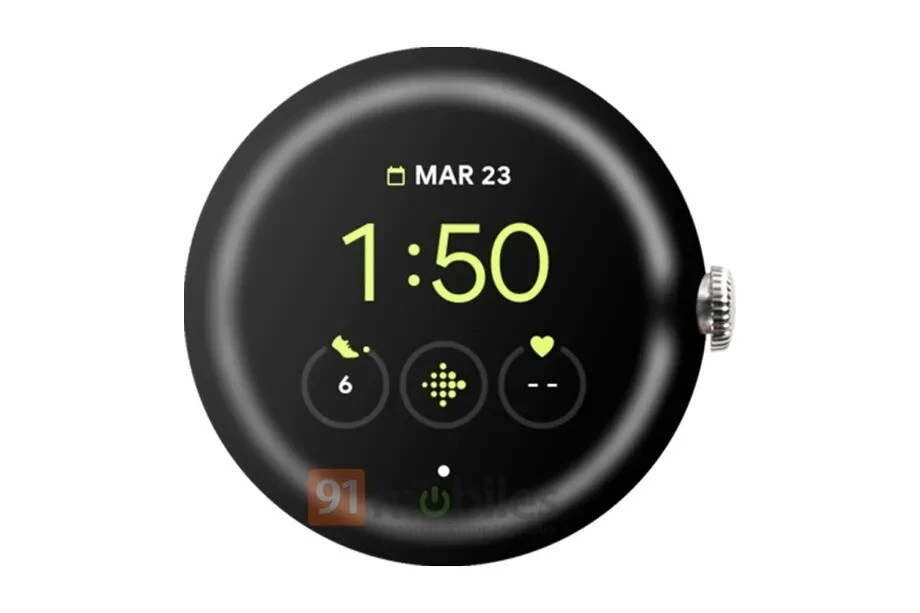 Google Pixel Watch’un yeni görüntüsü sızdı: Tasarımı netleşti