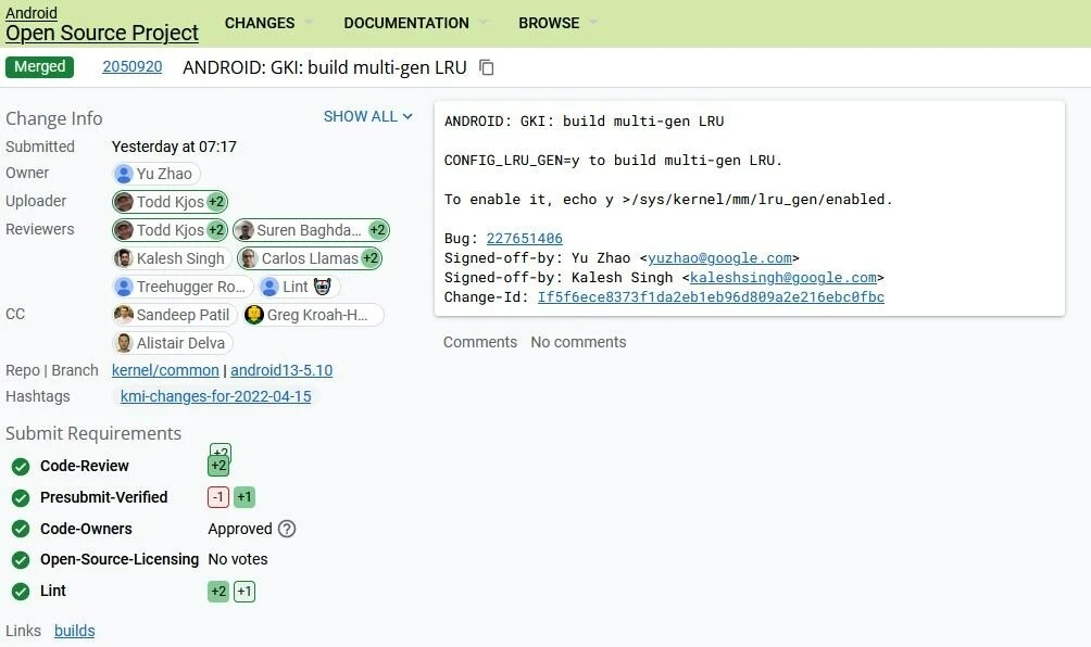 Google, Android 13'de can sıkan sorunu giderecek: MGLRU sisteme entegre edilecek