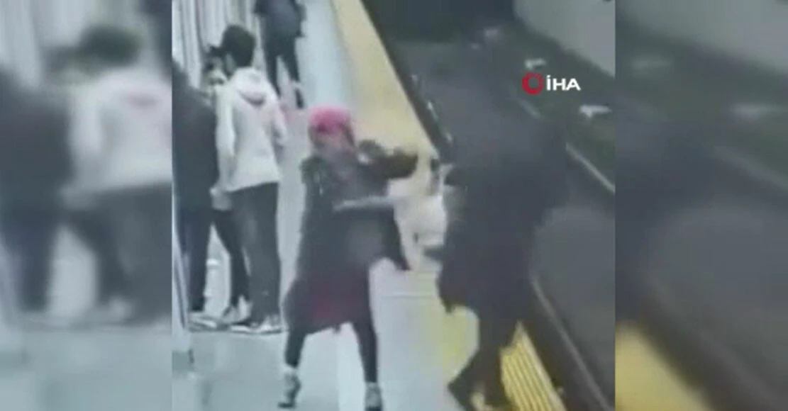 Kanada'da korkunç olay: Metro bekleyen kadın raylara itildi