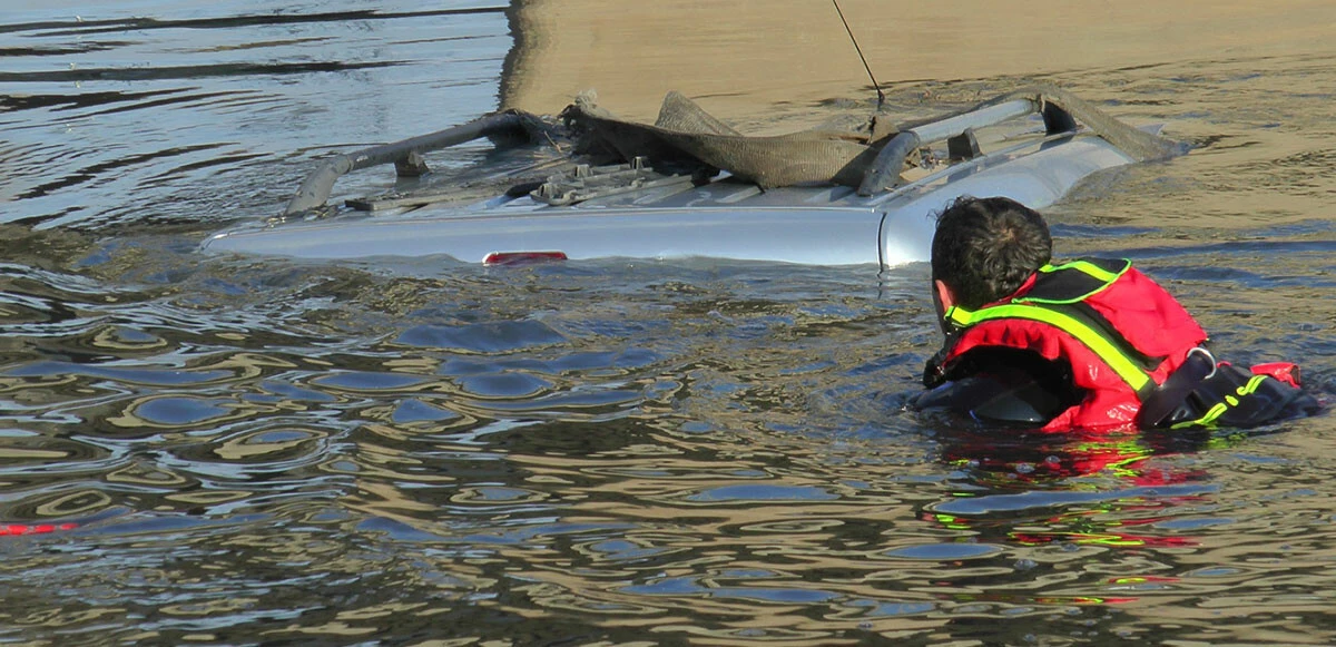 Araç içinde karı-koca can verdi! Kızılırmak’ta korkunç kaza