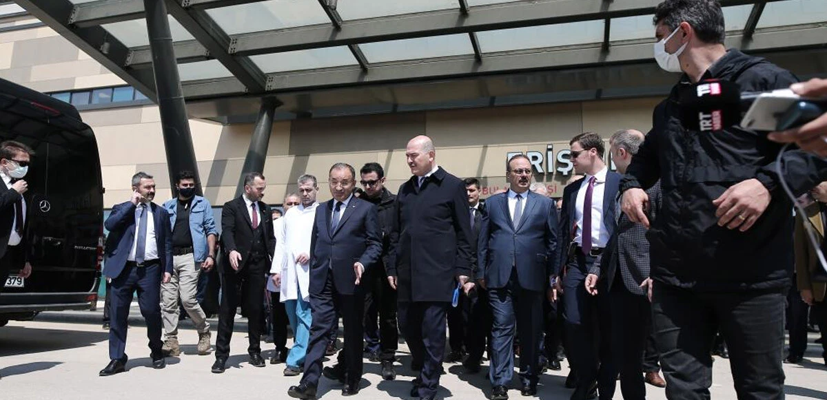 Bakan Soylu ve Bozdağ Bursa'daki yaralıları ziyaret etti: 'Failler en kısa sürede yakalanacak'