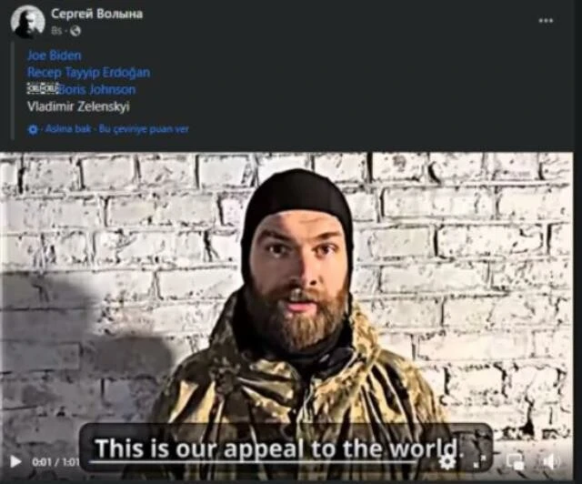 Ukraynalı komutan Cumhurbaşkanı Erdoğan'dan yardım istedi