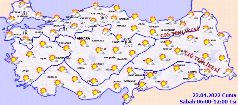 Meteoroloji’den hafta sonu için yeni uyarı: Bugün günlük güneşlik yarın yağmur fırtına!